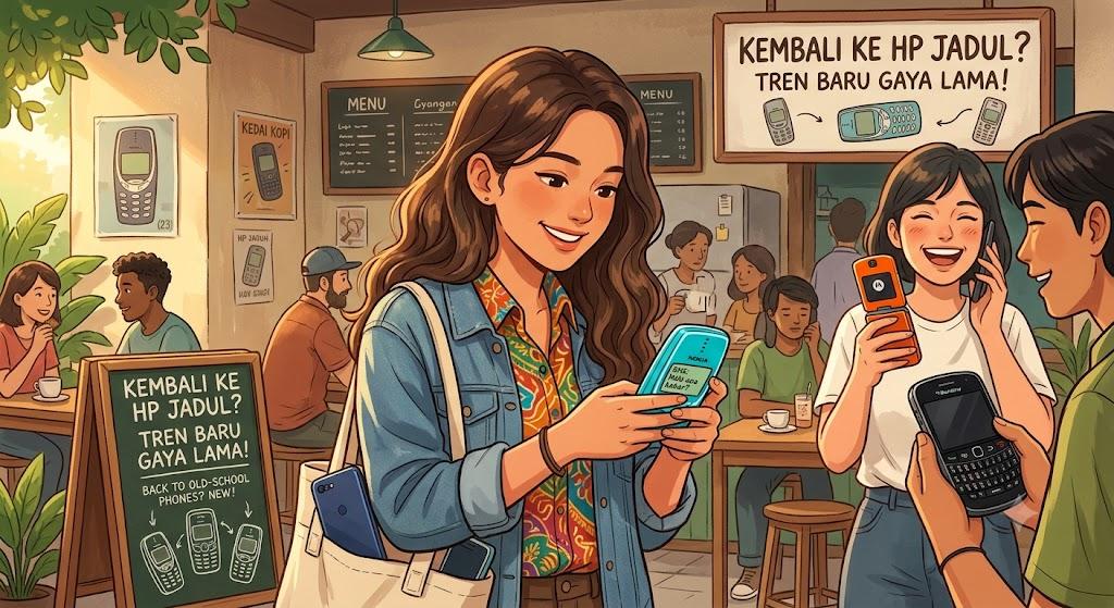Digital Detox di Era Gen-Z: Tren "HP Jadul" yang Kembali Diminati