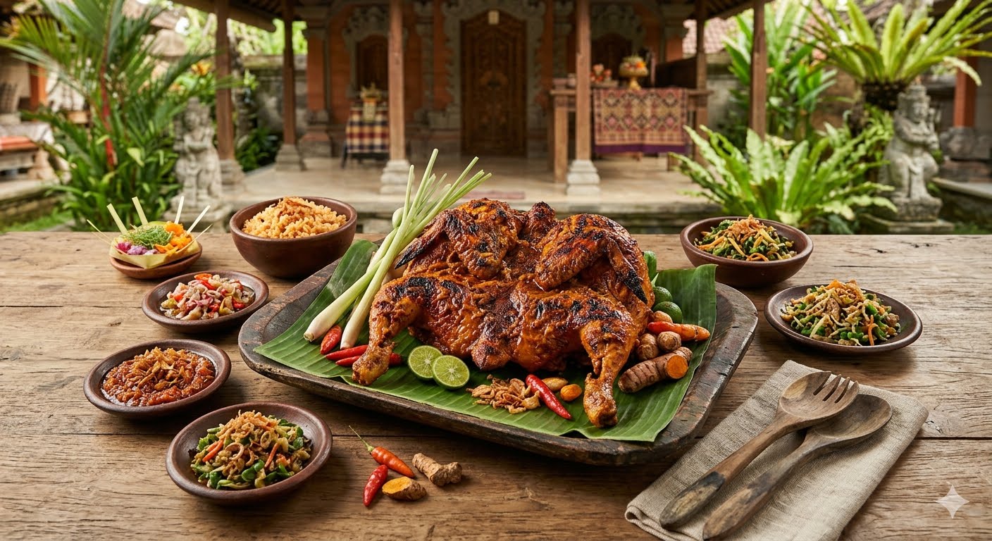 Resep Ayam Betutu Panggang Pedas (Bali) yang Bikin Nagih