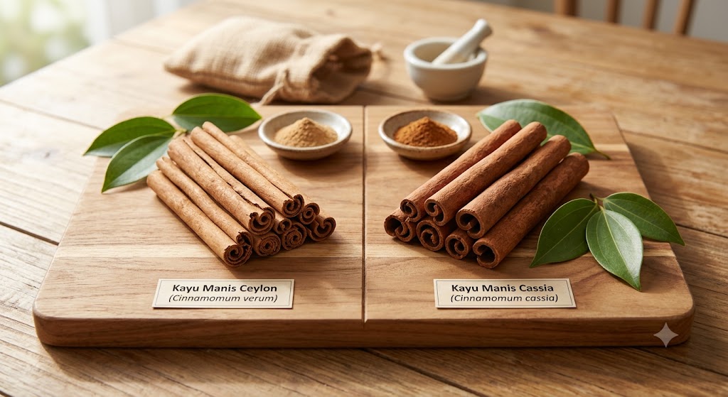 Cara Membedakan Kayu Manis Ceylon dan Cassia Secara Fisik